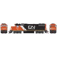 G68854 GP38-2 EMD 9571 of the Canadian National (IC) - digital sound fitted