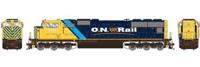 G69562 SD75I EMD 2105 of the Ontario Northland - digital sound fitted