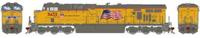 ES44AC GE 5433 of the Union Pacific - PTC - digital sound fitted