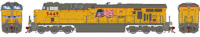ES44AC GE 5449 of the Union Pacific - PTC - digital sound fitted