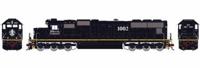 G70607 EMD SD70 1002 of the Illinois Central (Yellow Stripe) - digital sound fitted