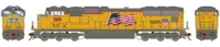 G70663 SD70M EMD 5119 of the Union Pacific - digital sound fitted