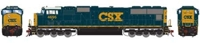 G70666 SD70M EMD 4696 of CSX - digital sound fitted