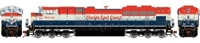 G70675 SD70M-2 EMD 105 of the Florida East Coast - digital sound fitted