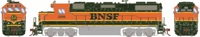 G71833 GP38-2 EMD 2099 of the BNSF - digital sound fitted