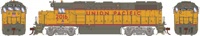 G71835 GP38-2 EMD 2016 of the Union Pacific - digital sound fitted