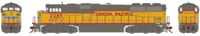 SD60M EMD 2285 of the Union Pacific - digital sound fitted