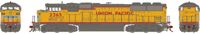 SD60M EMD 2365 of the Union Pacific - digital sound fitted