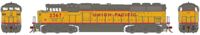 SD60M EMD 2367 of the Union Pacific - digital sound fitted