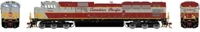 SD70ACu EMD 7010 of the Canadian Pacific - digital sound fitted