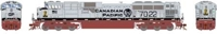 SD70ACu EMD 7022 of the Canadian Pacific - digital sound fitted