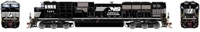 SD70ACu EMD 7293 of the Norfolk Southern - digital sound fitted