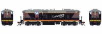 G78256 GP7 EMD 241 of the Chicago Burlington and Quincy - digital sound fitted