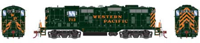 G82211 GP7 EMD 713 of the Western Pacific 
