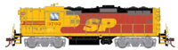 G82360 GP9E EMD 3792 of the Southern Pacific - digital sound fitted