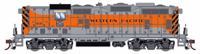 G82713 GP7 EMD 702 of the Western Pacific - digital sound fitted