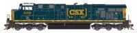 ES44DC GE 5250 of the CSX 