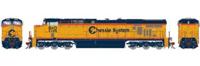 ES44AC GE 8300 of the Chessie (B&O) - digital sound fitted