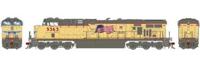 ES44AC GE 5363 of the Union Pacific - fader - digital sound fitted