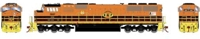 SD60M EMD 3887 of the Buffalo & Pittsburgh - digital sound fitted