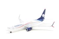 GJAMX1269 Boeing B737-852WL Aeromexico XA-AMK 2007 colours with SkyTeam Logo with rolling gears