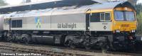 Class 66 66793 in Railfreight Construction sector triple grey with GBRf branding