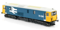 GM2210208D Class 73 126 BR Large Logo Blue Electro Diesel Locomotive - DCC Fitted