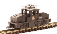 Freelance 4 wheel electric locomotive E3682 in BR black with early emblem