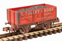7 plank open wagon "T Tullet & Sons" - weathered