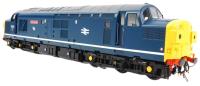 Class 37/0 37043 "Loch Lomond" in BR blue with Eastfield white stripe