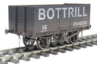 7 plank open wagon "Botrill, Chichester" - weathered