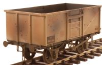 16t mineral wagon in BR grey 563824 - Weathered