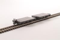 GR-300 4 wheel narrow gauge flat wagons - pack of two