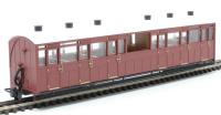 Lynton and Barnstaple oberservation coach in indian red - unnumbered