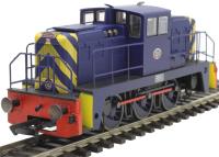 YEC Janus 0-6-0DE shunter No.201 in Port of London blue livery - DCC sound fitted