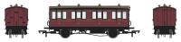4 wheel 1st in Midland Railway Crimson Lake  - Sold out on pre-order