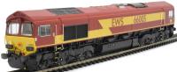 Class 66 66005 in EWS livery - Sound Fitted