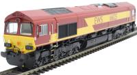 Class 66 66125 in EWS livery