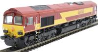 Class 66 66088 in EWS livery with DB branding - Sound Fitted