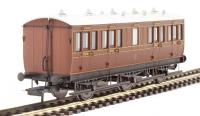 6 wheel composite lavatory (1st/3rd) 271 in LBSCR umber