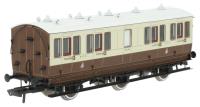 6 wheel composite lavatory (1st/3rd) in GCR French Grey and brown  - Sold out on pre-order