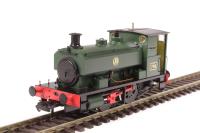 Andrew Barclay 0-4-0ST 14” 2047 ‘705’ in GWR green with shirtbutton roundel