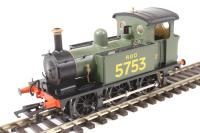 SECR P Class 0-6-0T 5753 in ROD green