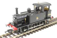 SECR P Class 0-6-0T 31556 in BR black with early emblem