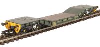 Warwell wagon 50t with Gloucester GPS bogies MODA95582 in MOD 2000s olive