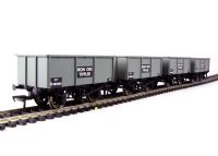 27 ton steel mineral tippler wagon for iron ore in BR grey livery