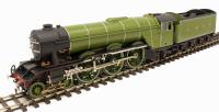 Class A3 4-6-2 unnumbered with single chimney, banjo dome and unstreamlined corridor tender in LNER Grass Green 1934-1941