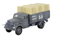 HG3908 German Opel Blitz cargo truck 1 Panzer Division , early spring 1940 'Fuel Transporter'