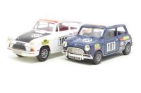 HI1002 Mini Cooper S & Allardette Anglia Historic Rally Set