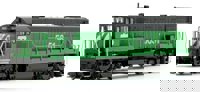 HN2316 U28C GE 5651 of the Burlington Northern